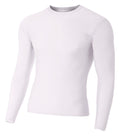 A4 Men's Long Sleeve Compression Crew-1