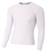 A4 Men's Long Sleeve Compression Crew-1