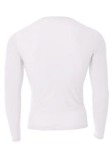 A4 Men's Long Sleeve Compression Crew-2