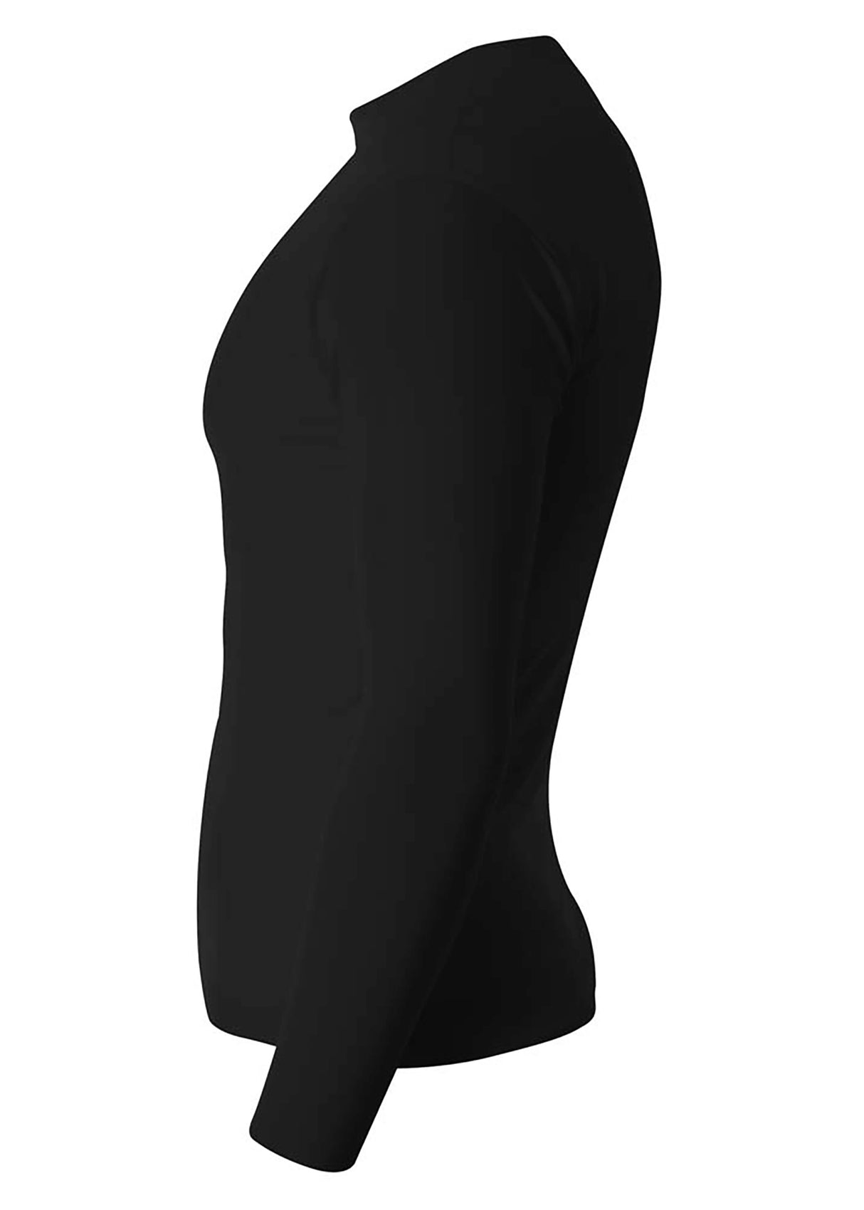 A4 Men's Long Sleeve Compression Crew-3