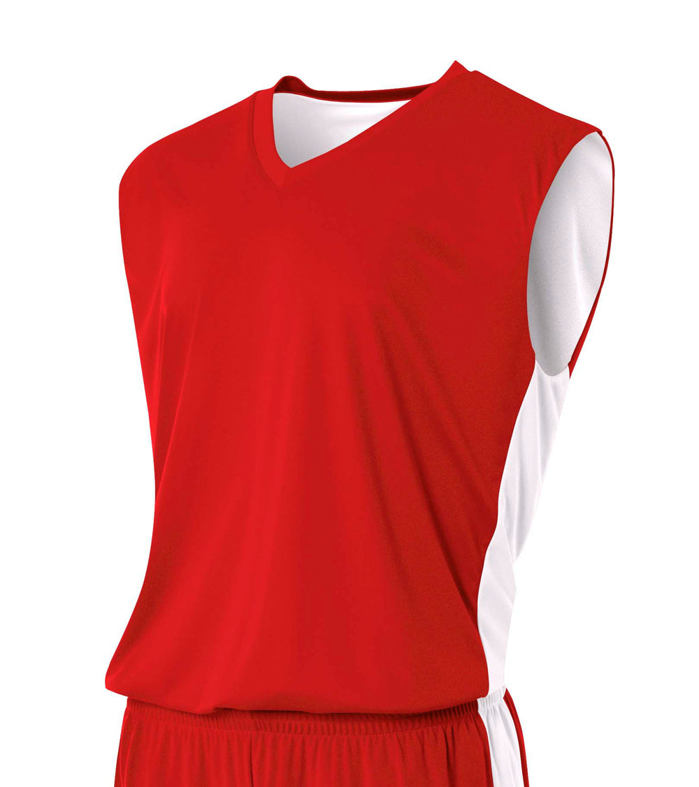 A4 Men's Reversible Moisture Management Muscle-1