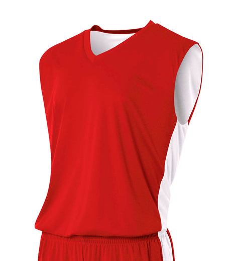 A4 Men's Reversible Moisture Management Muscle-1