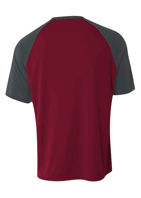 A4 Men's Strike Raglan Tee-2