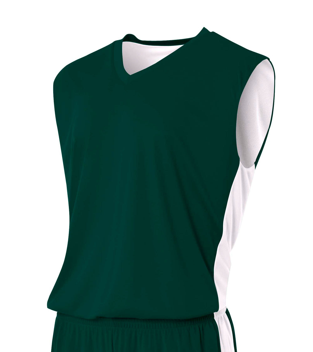 A4 Men's Reversible Moisture Management Muscle-1