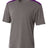 A4 Men's Tourney Heather Short Sleeve Color Block