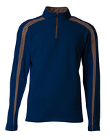 A4 Youth  Spartan Fleece Quarter Zip-1
