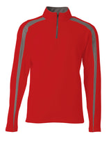 A4 Youth  Spartan Fleece Quarter Zip-1