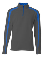 A4 Youth  Spartan Fleece Quarter Zip-1