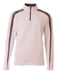 A4 Youth  Spartan Fleece Quarter Zip-1