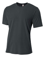 A4 Youth Spun Poly Tee-1