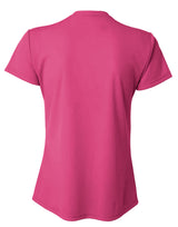 A4 Short Sleeve V-Neck Bird's Eye Mesh Tee-2