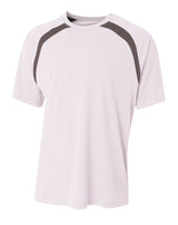 A4 Youth Spartan Short Sleeve Color Block Crew-1