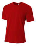 A4 Youth Spun Poly Tee-1