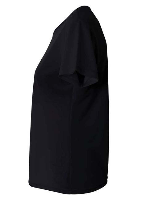 A4 Short Sleeve V-Neck Bird's Eye Mesh Tee-3