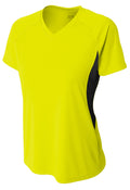 A4 Color Block Performance V-Neck-1