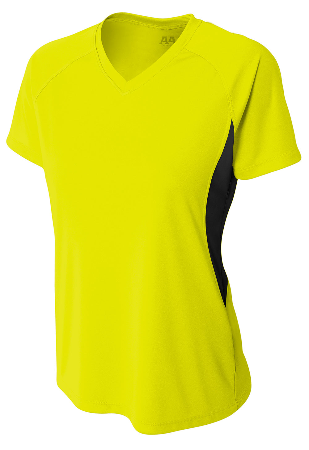 A4 Color Block Performance V-Neck-1