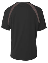 A4 Youth Spartan Short Sleeve Color Block Crew-2