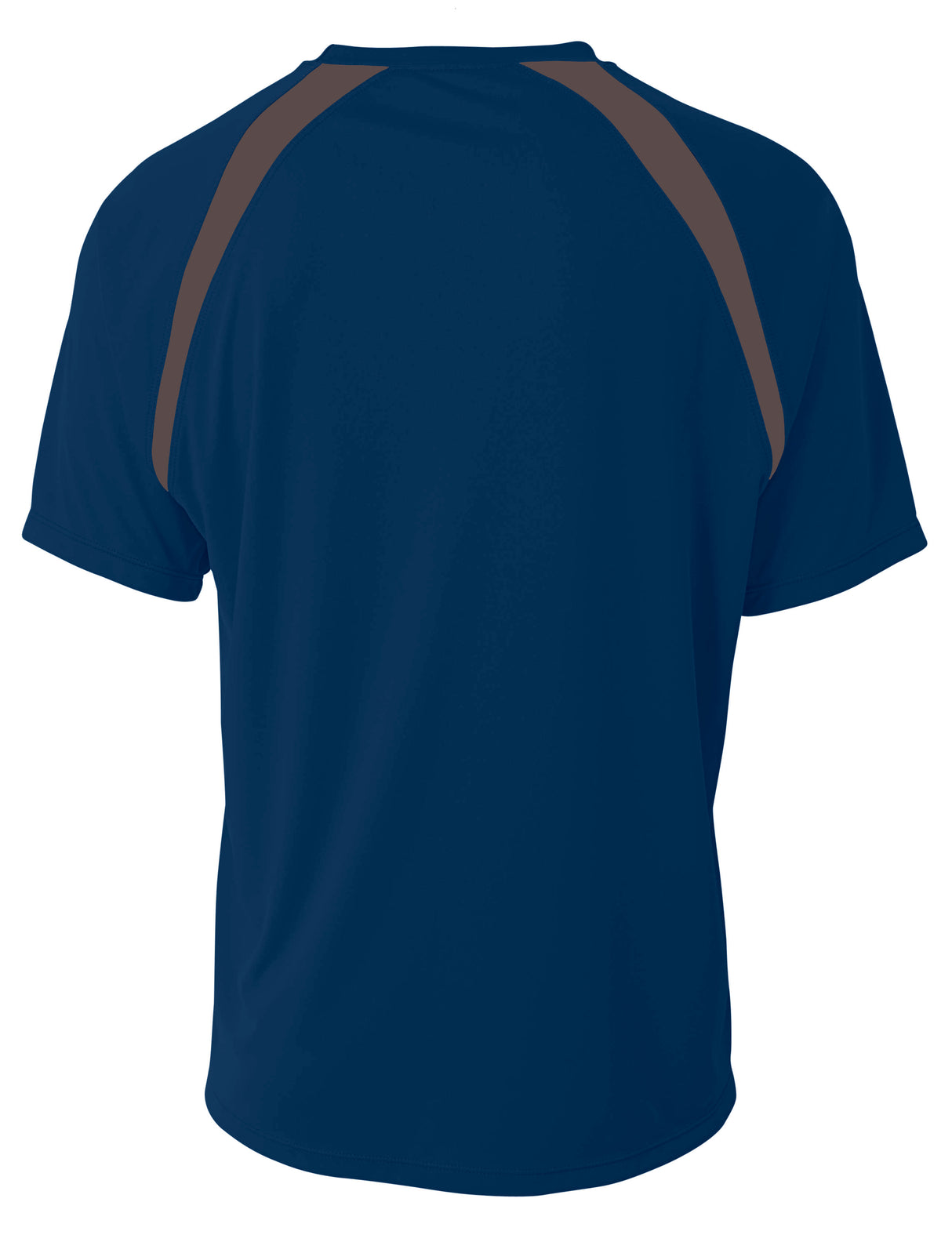 A4 Youth Spartan Short Sleeve Color Block Crew-2