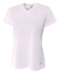 A4 Short Sleeve V-Neck Bird's Eye Mesh Tee-1