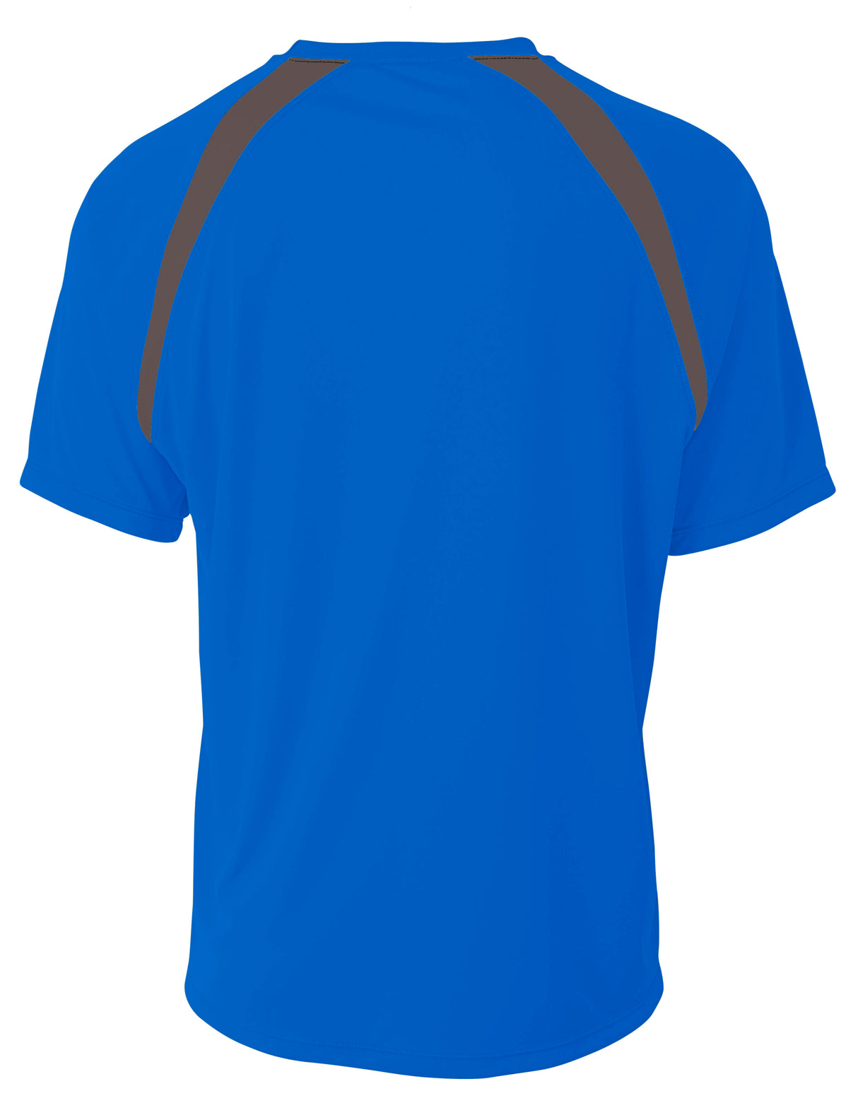 A4 Youth Spartan Short Sleeve Color Block Crew-2