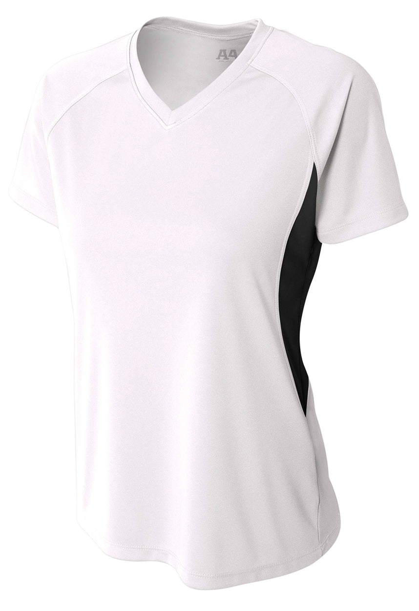 A4 Color Block Performance V-Neck-1