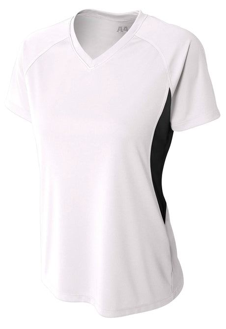 A4 Color Block Performance V-Neck-1