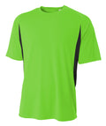 A4 Youth Cooling Performance Color Block Tee-1