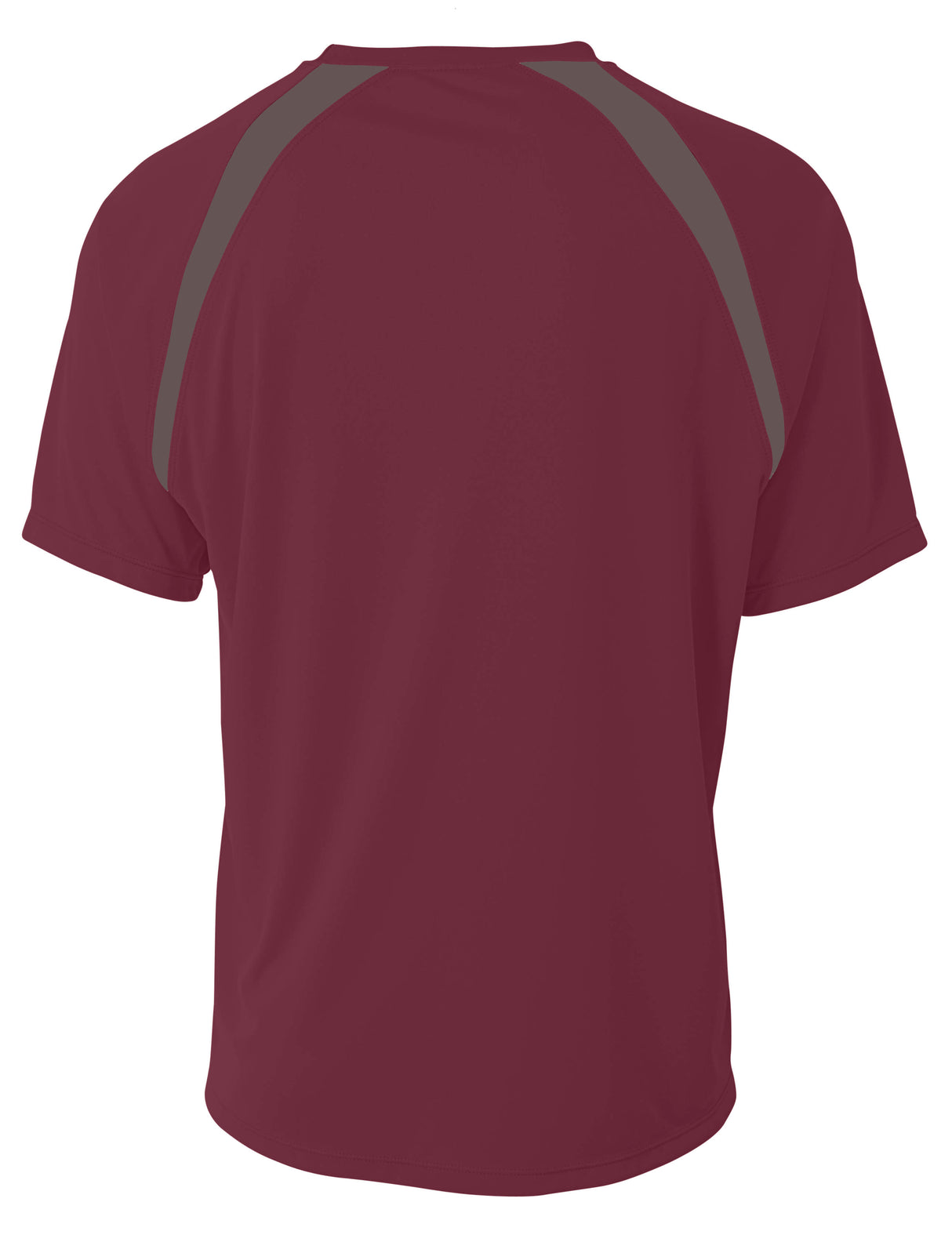 A4 Youth Spartan Short Sleeve Color Block Crew-2