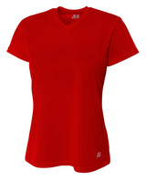 A4 Short Sleeve V-Neck Bird's Eye Mesh Tee-1