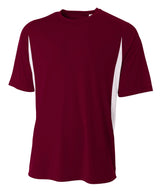 A4 Youth Cooling Performance Color Block Tee-1