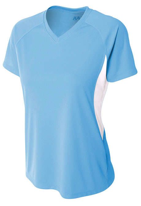 A4 Color Block Performance V-Neck-1