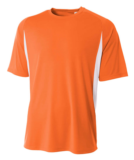 A4 Youth Cooling Performance Color Block Tee-1