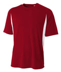 A4 Youth Cooling Performance Color Block Tee-1