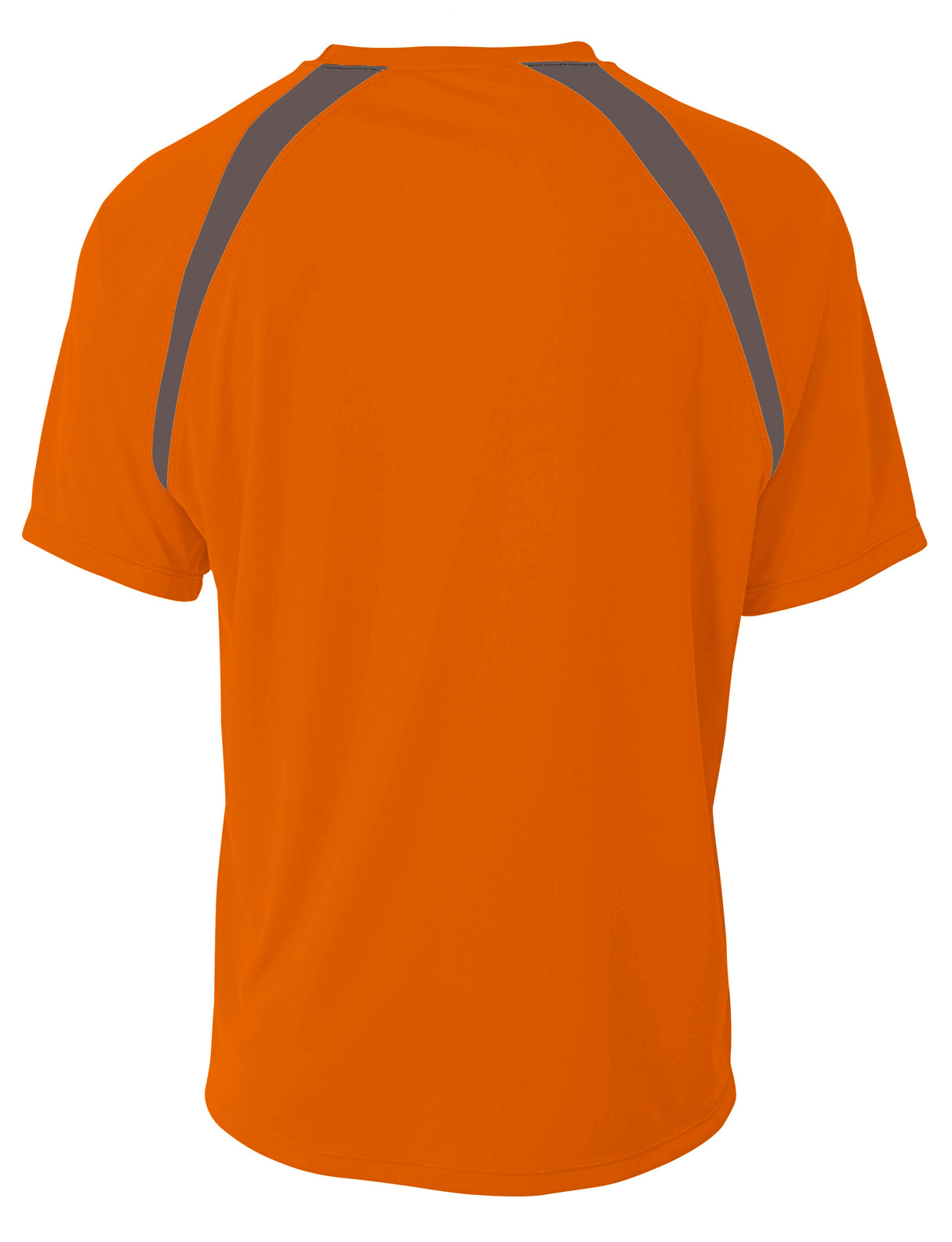 A4 Men's Spartan Short Sleeve Color Block Crew-2