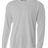 A4 Men's Long Sleeve Birds-Eye Mesh Crew-1