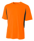 A4 Men's Cooling Performance Color Block Tee-1