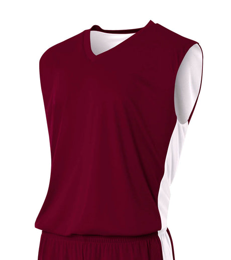A4 Men's Reversible Moisture Management Muscle-1