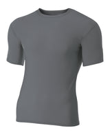 A4 Youth  Short Sleeve Compression Crew-1