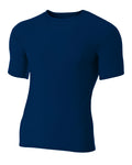 A4 Youth  Short Sleeve Compression Crew-1