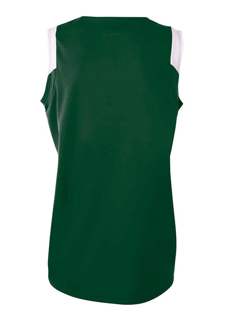 A4 Moisture Management V-Neck Muscle-2