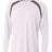 A4 Men's Spartan Long Sleeve Color Block Crew