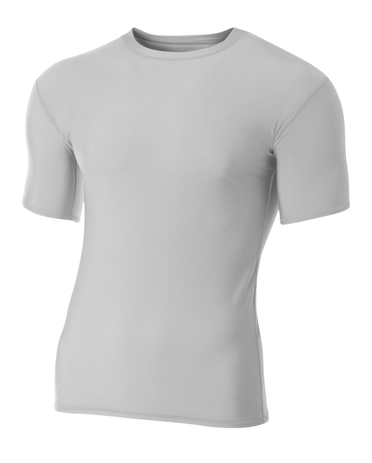 A4 Youth  Short Sleeve Compression Crew-1