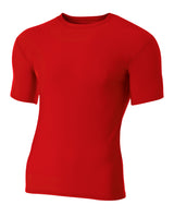 A4 Youth  Short Sleeve Compression Crew-1