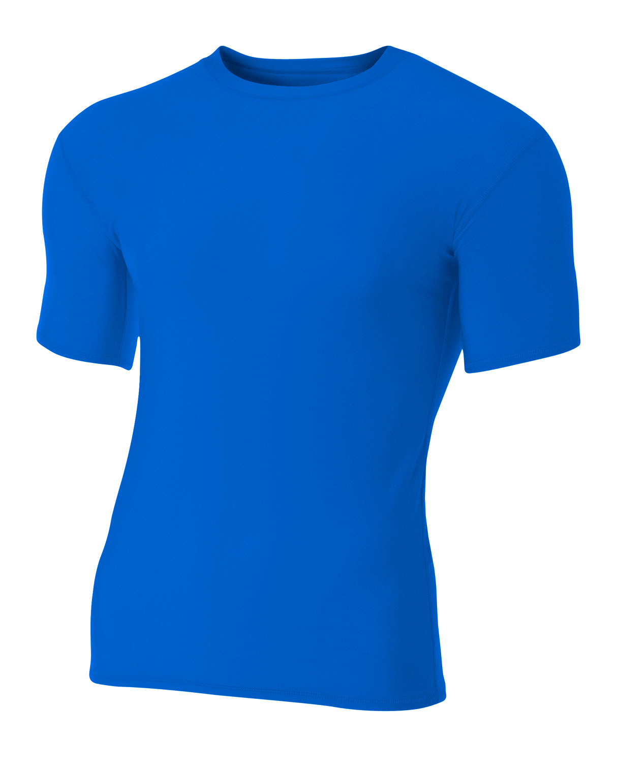 A4 Youth  Short Sleeve Compression Crew-1