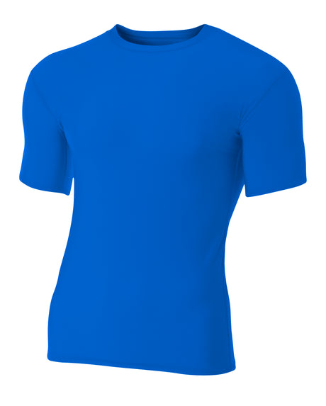 A4 Youth  Short Sleeve Compression Crew-1