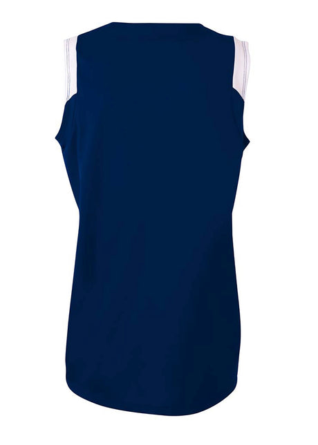 A4 Moisture Management V-Neck Muscle-2