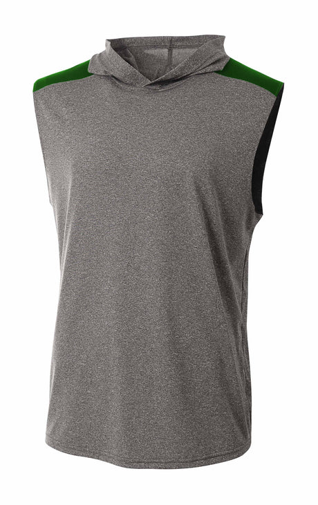 A4 Men's Tourney Sleeveless Hooded Tee-1