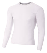A4 Youth  Long Sleeve Compression Crew-1