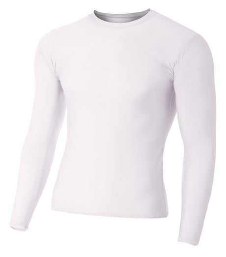 A4 Youth  Long Sleeve Compression Crew-1