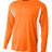 A4 Men's Long Sleeve Color Block Tee